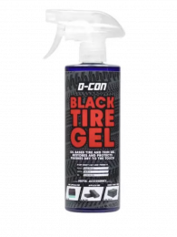 D CON DARK BLACK TIRE GELDRESSING DE PLASTIQUE PNEUS 500ML
