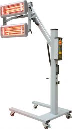 INFRARED SHORT WEAVE PAINT DRYER 200X GOLD 2 X 1100W