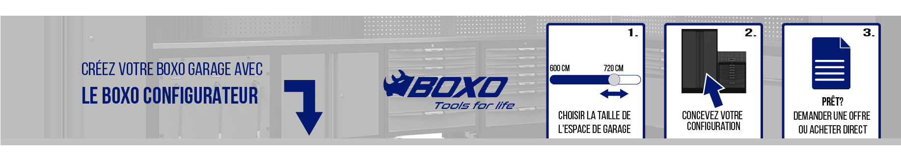 Boxo configurator